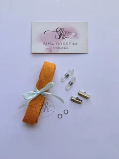 پک بند عینک آماده رنگ نارنجی