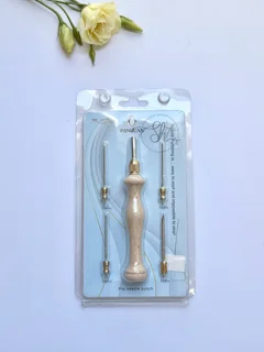 نیدل پانچ دسته چوبی پنگوئن